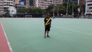 Pitch in Hong Kong, July, 2015
